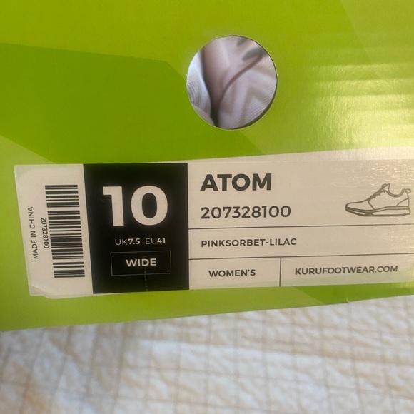 Kuru Atom - Superior Heel Comfort - 10 Wide - Compare to Hoka/Brooks - Picture 7 of 8